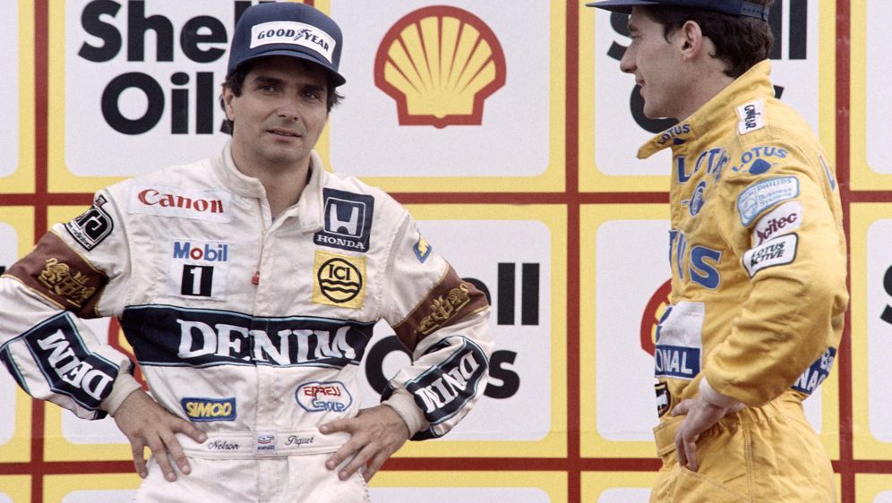 Nelson Piquet i Ayrton Senna (Foto: AFP)