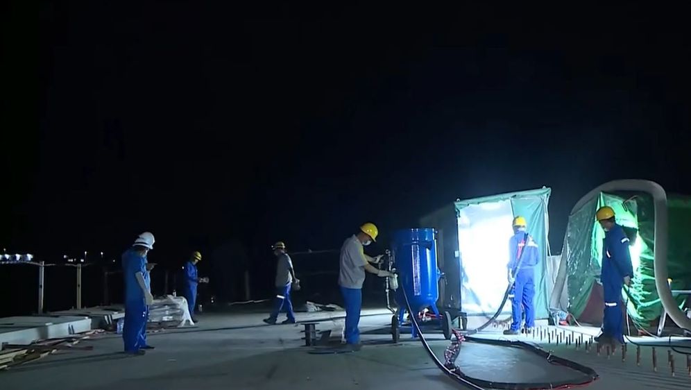 Treća smjena na Pelješkom mostu - 2