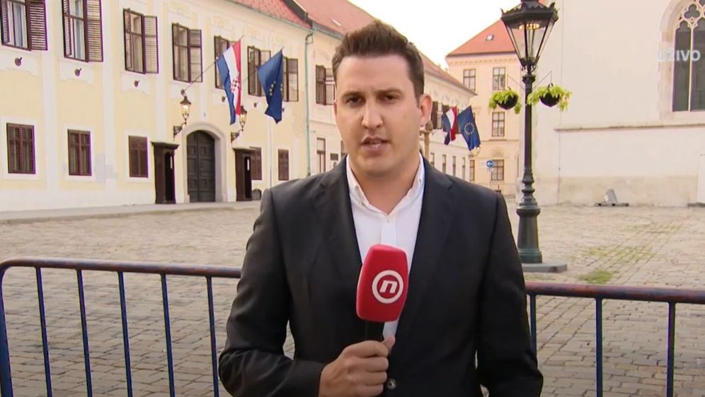 Domagoj Mikić na Markovu trgu