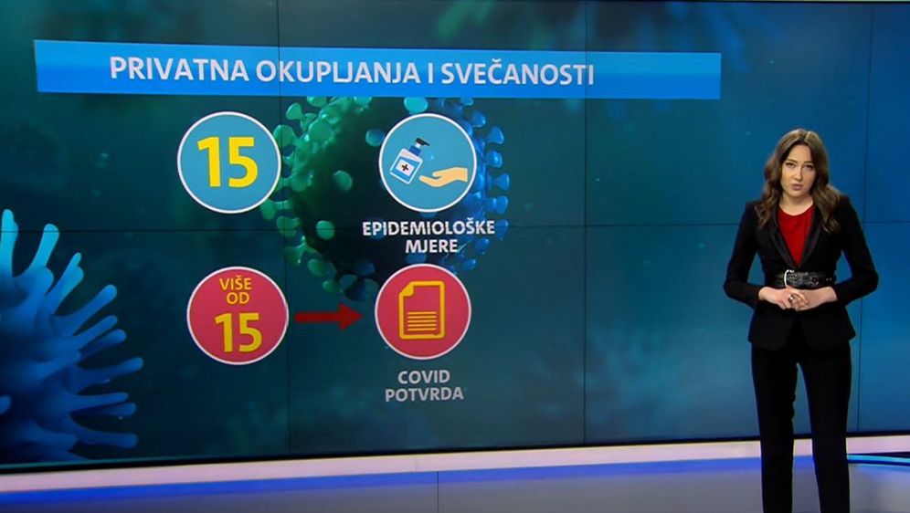 Zid: Nove, strože mjere Stožera - 1