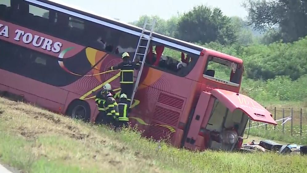 Kosovski autobus sletio kod Slavonskog Broda