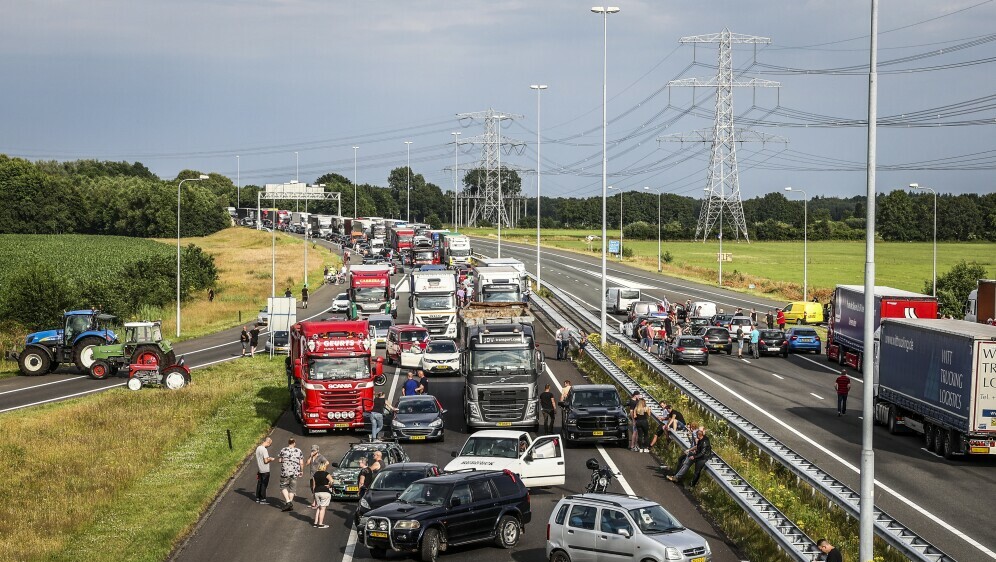 Blokirane nizozemske autoceste