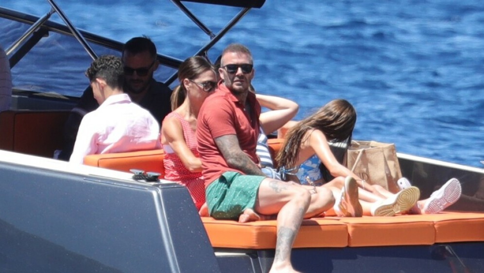 Obitelj Beckham u Hrvatskoj