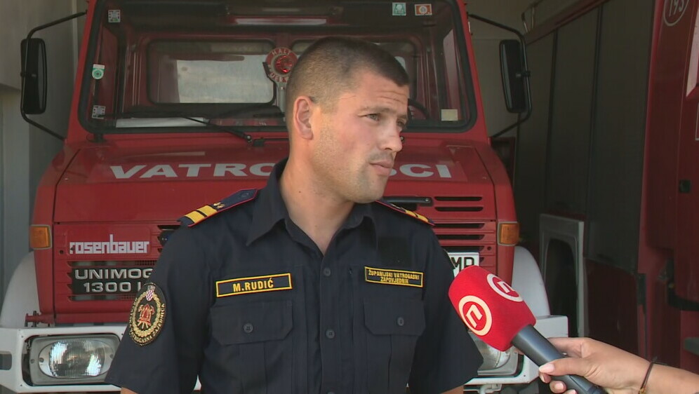 Matej Rudić, vatrogasni zapovjednik Zadarske županije