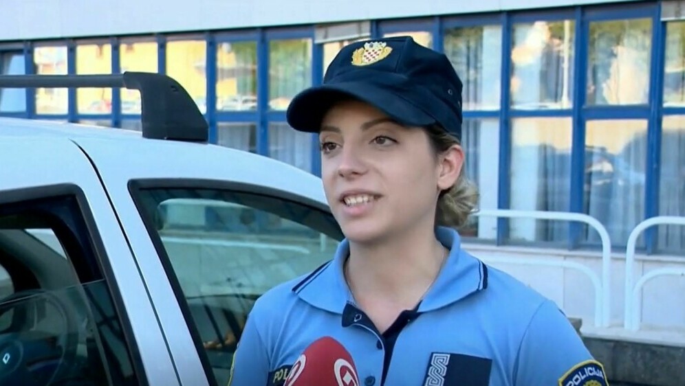 Stefani Orbanić, policajka Policijske postaje Pula - 2