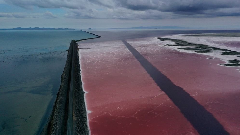 Veliko slano jezero u Utahu se isušuje