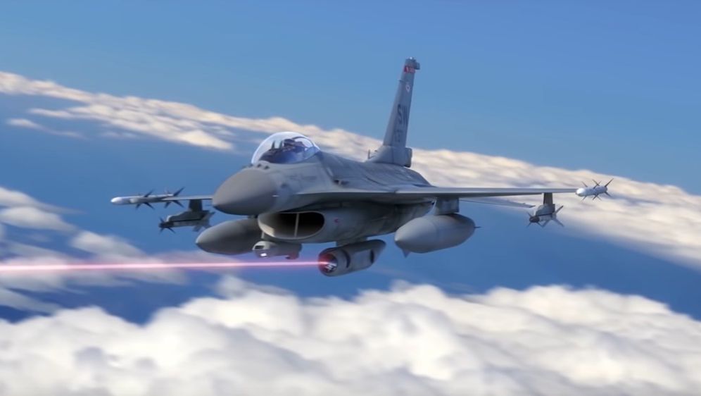 F-16 s laserskim oružjem