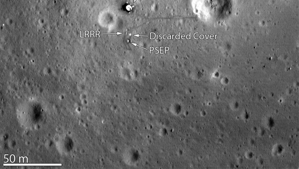 Mjesto slijetanja Apolla 11 na Mjesecu