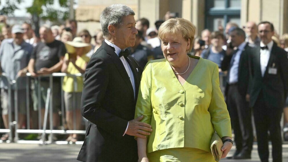 Angela Merkel i Joachim Sauer - 4