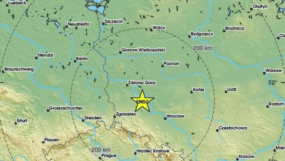 Potres u Poljskoj