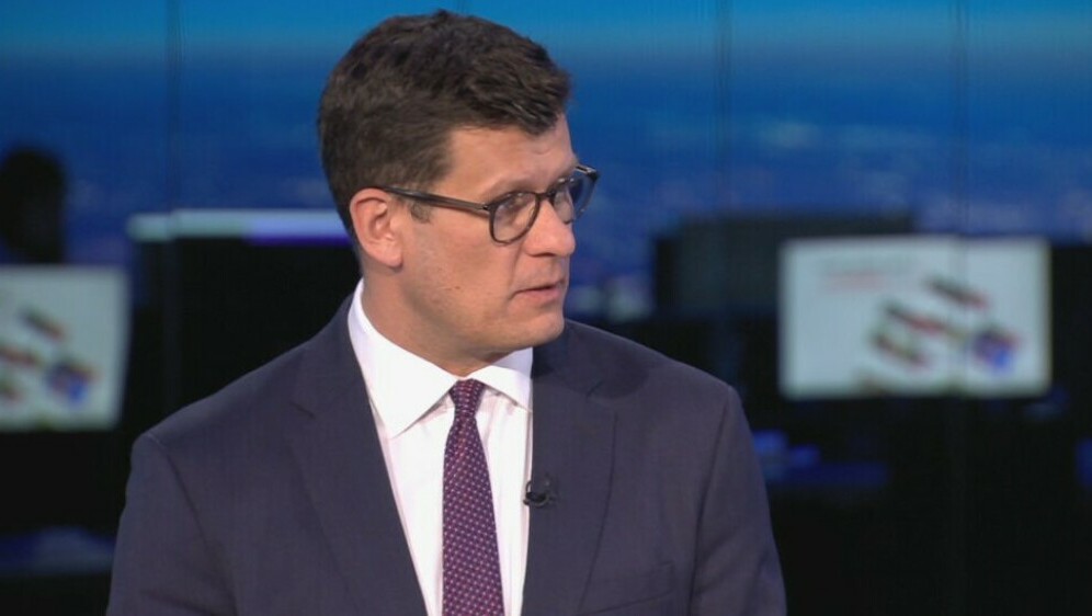 Hrvoje Krešić u studiju Dnevnika Nove TV - 4