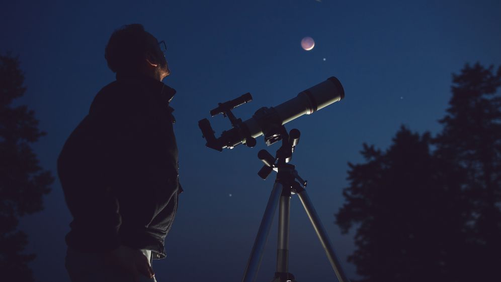 Promatranje meteora, ilustracija