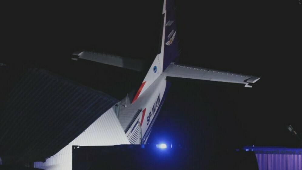 Pao avion u Poljskoj, ilustracija - 2