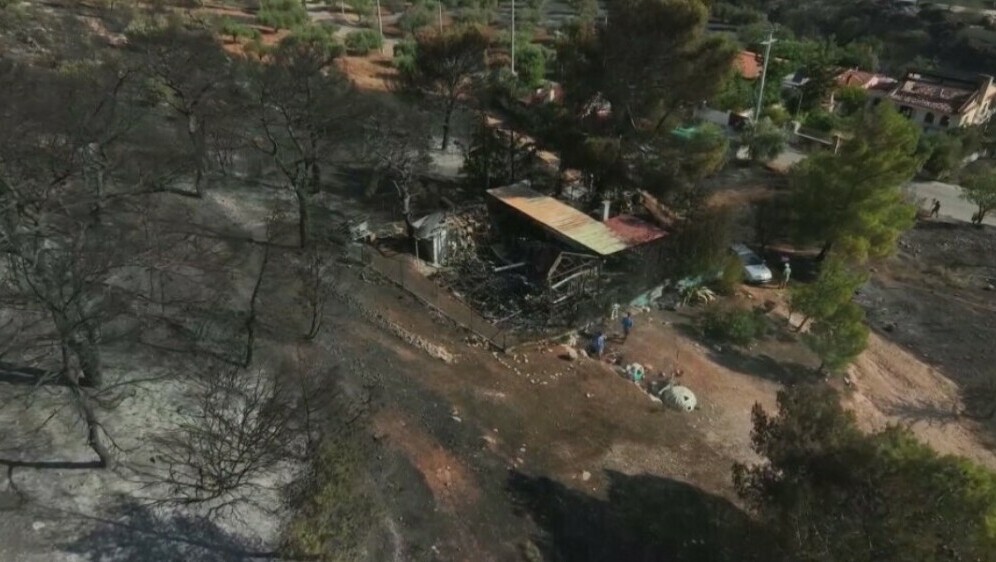 Požari u Grčkoj, ilustracija - 1