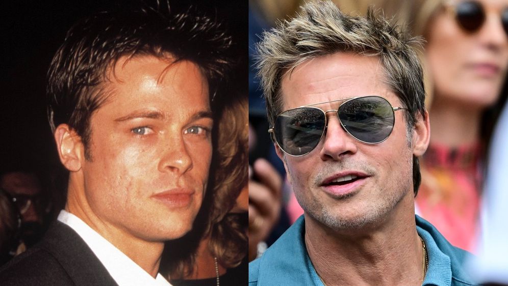 Brad Pitt nekad i sad