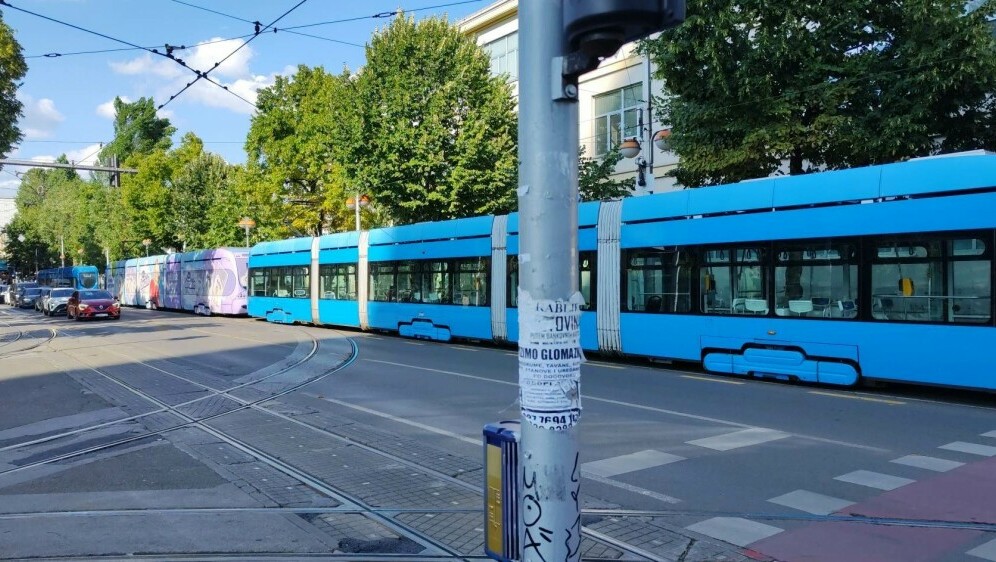 Tramvaji stoje u Zagrebu - 3