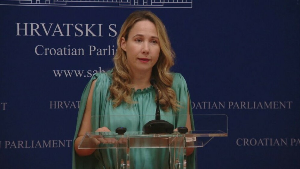 Marija Selak Raspudić, zastupnica u Saboru