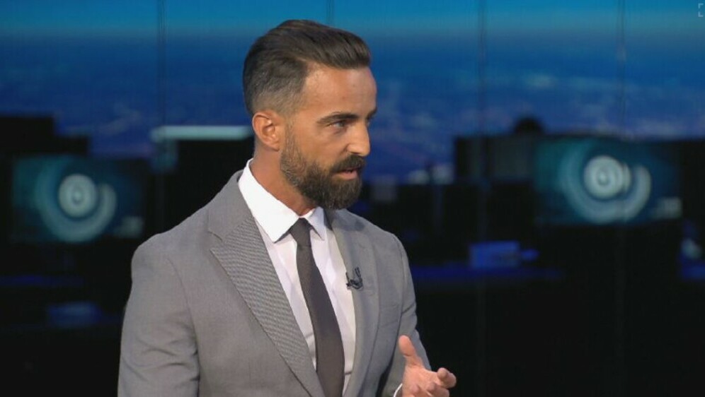 Meteorolog Darijo Brzoja u Dnevniku Nove TV - 1