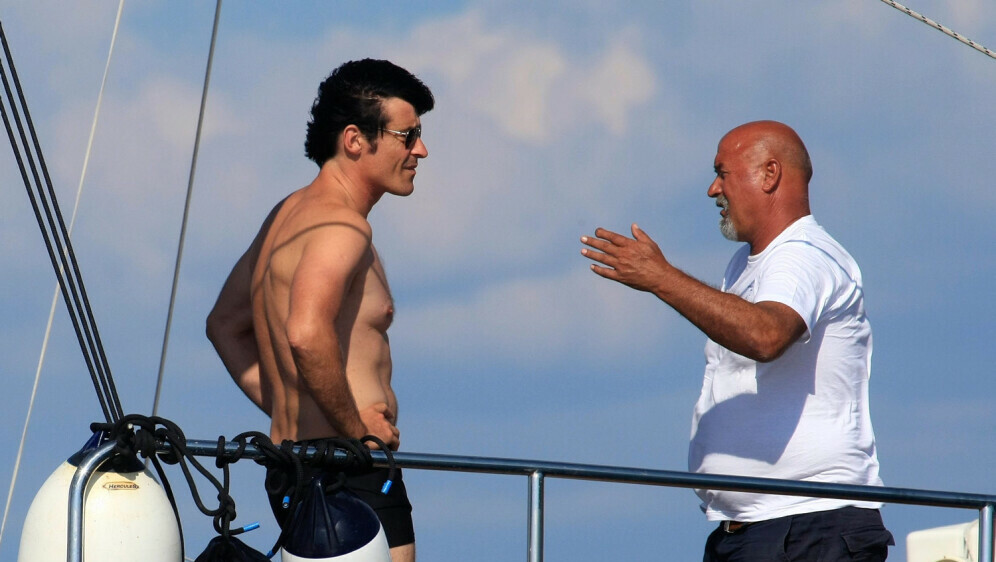 Goran Višnjić na odmoru 2012. - 1