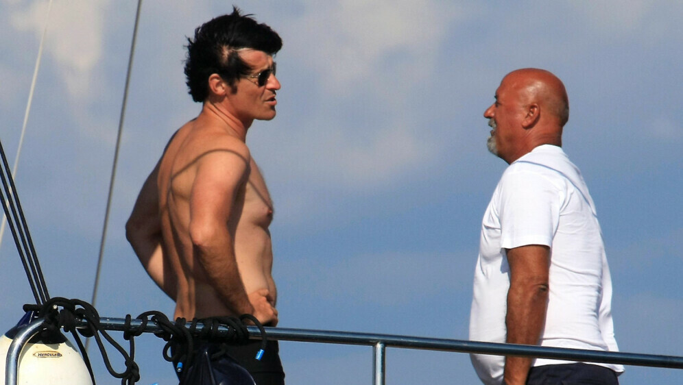 Goran Višnjić na odmoru 2012. - 3