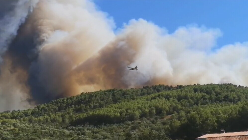 Opet aktiviran požar na Čiovu - 3