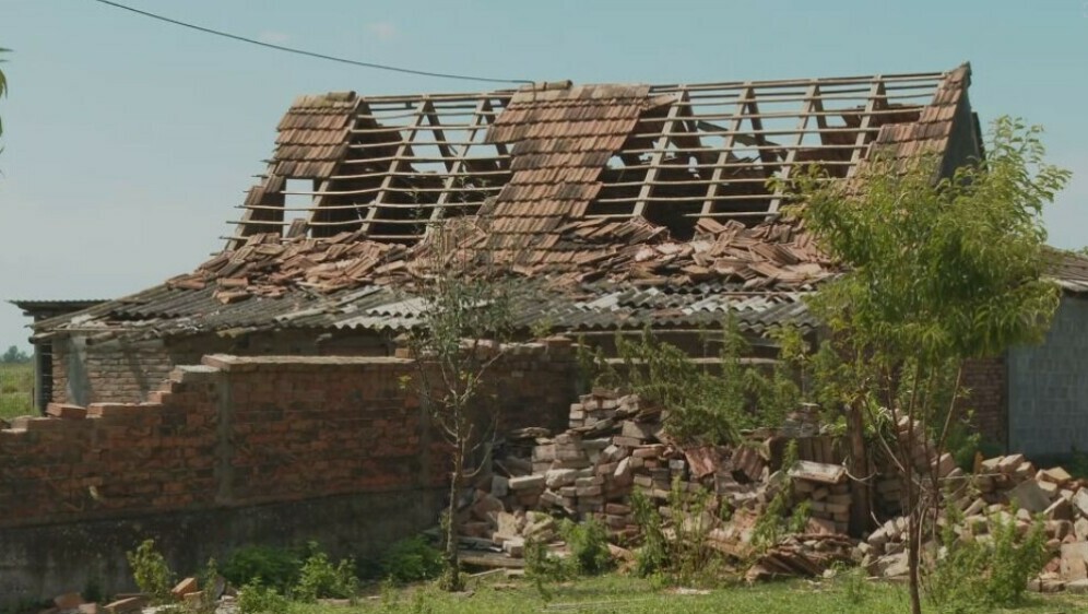 Očaj nakon nevremena u Slavoniji, ilustracija - 1