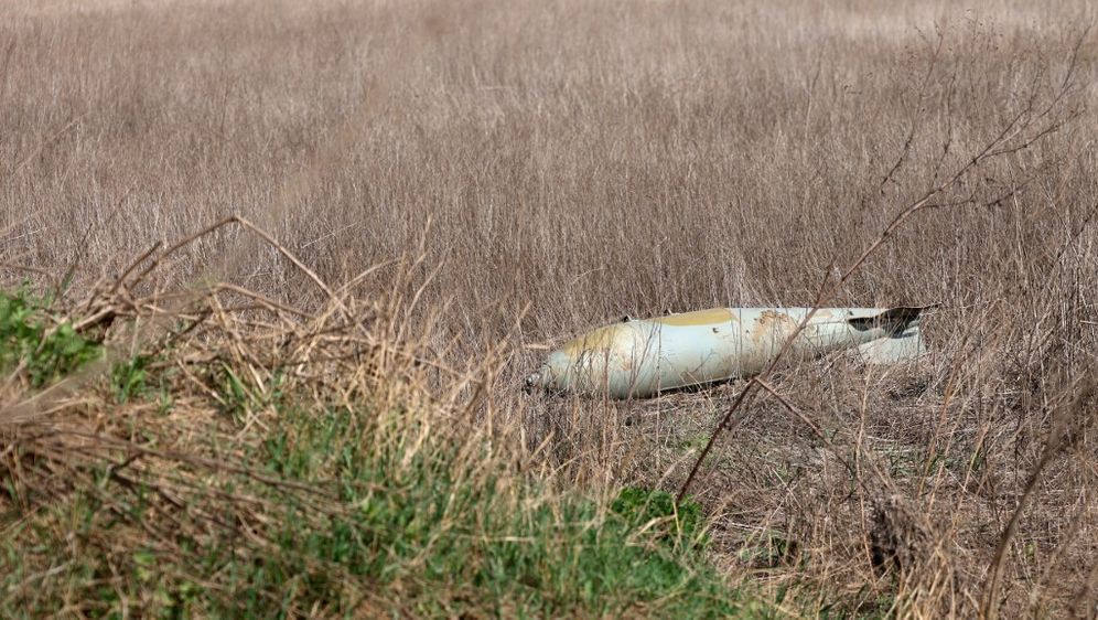 Neeksplodirala ruska klizna bomba FAB 500