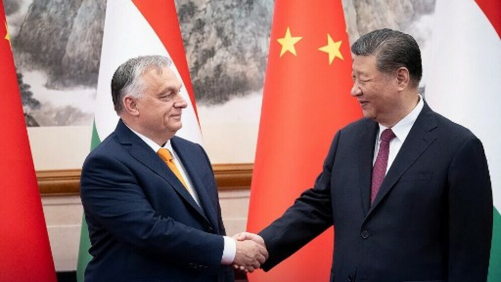Viktor Orban i Xi Jinping