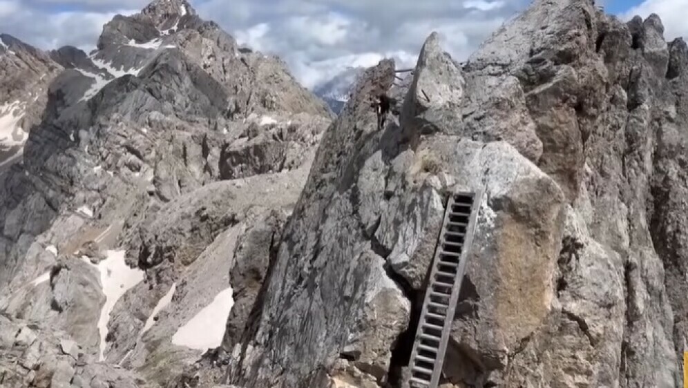 Planinari na Dolomitima