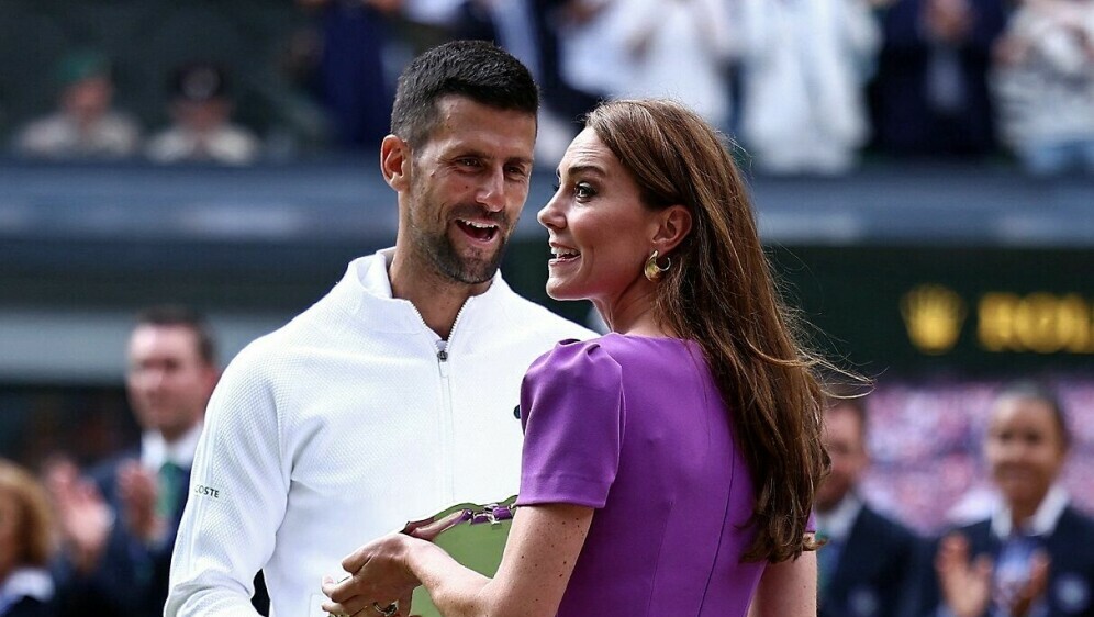 Kate Middleton i Novak Đoković