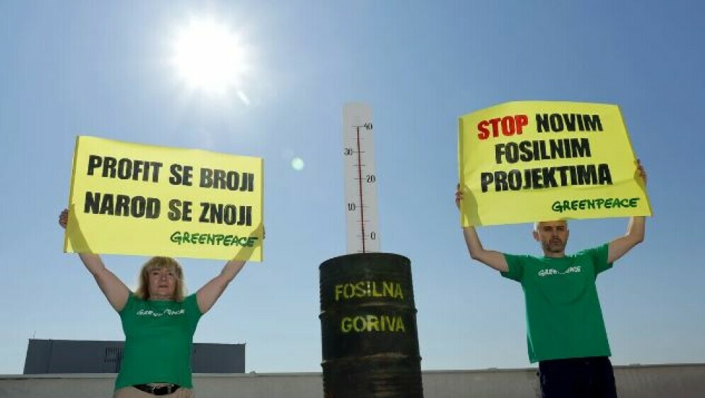 Aktivisti Greenpeacea