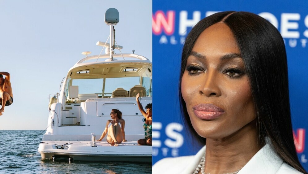 Naomi Campbell i odmaranje na jahti