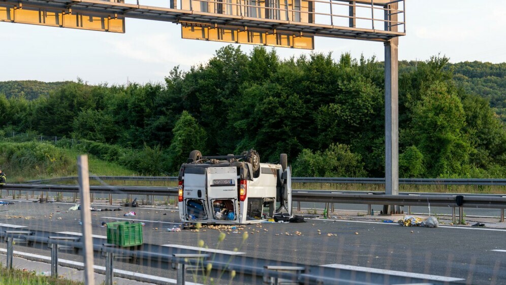 Prometna nesreća na A1 kod Otočca - 3