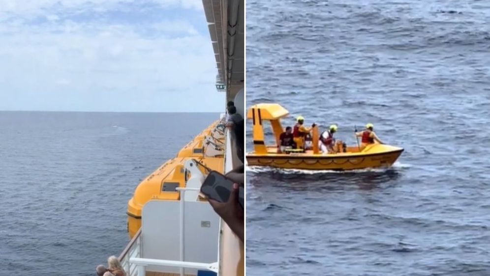 Spašavanje oca i kćeri iz oceana