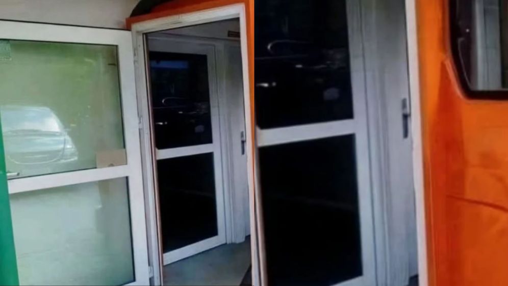 Neobičan ulaz u zgradu