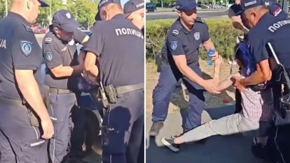 Uhićenje u Beogradu