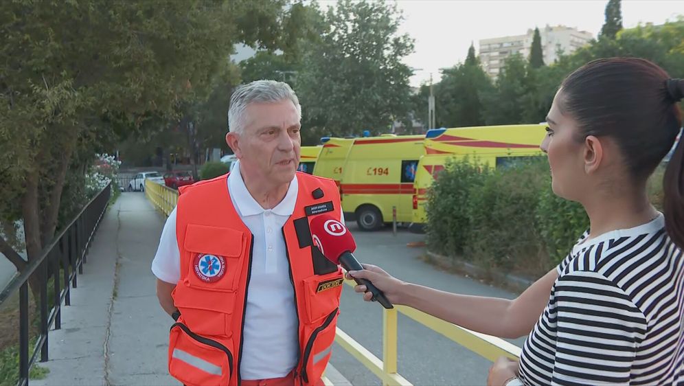 dr. Jakov Aranza i Bruna Papić, reporterka Dnevnika Nove TV