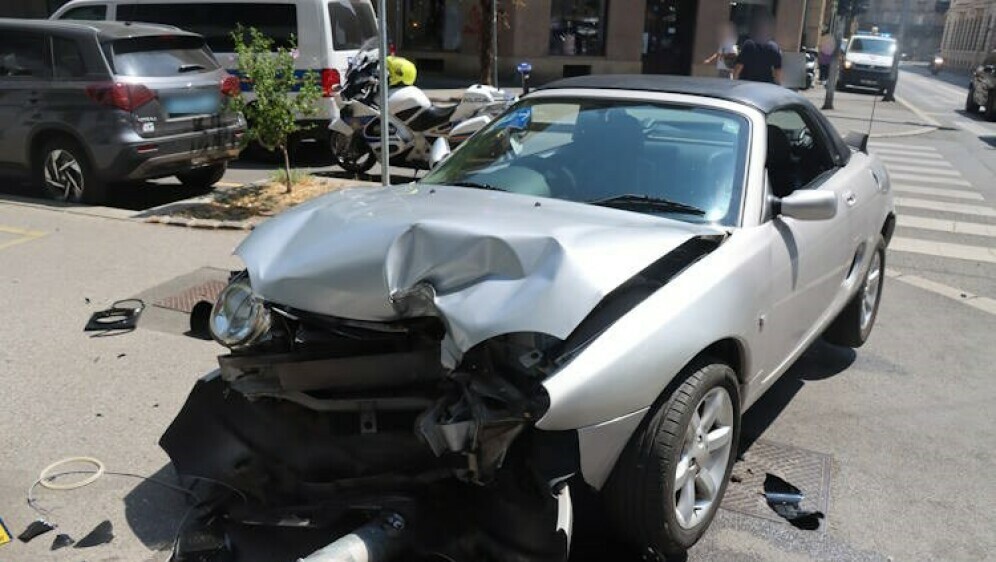 Prometna nesreća u Zagrebu