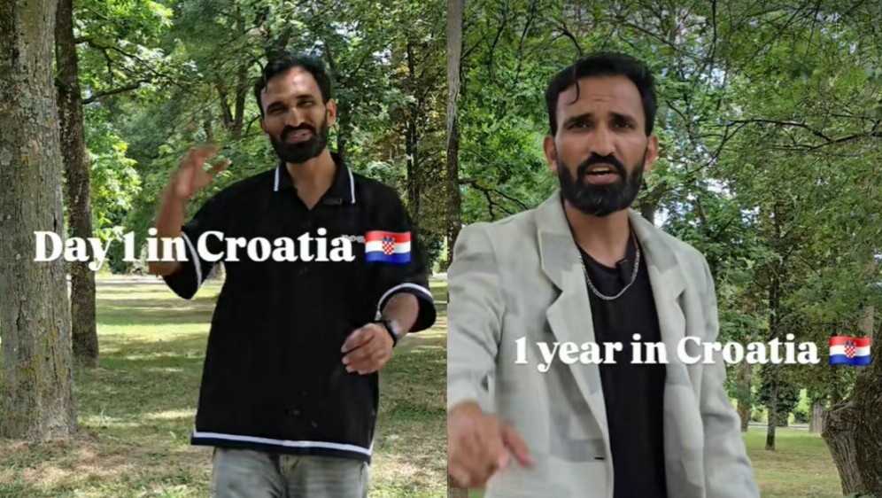 Stranac kako priča hrvatski