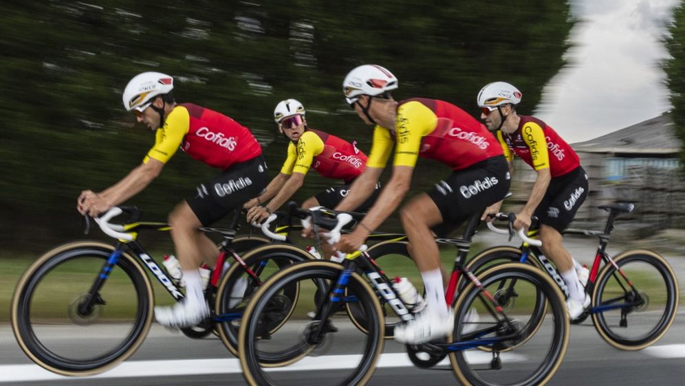 Momčad Cofidisa na Toure de Franceu