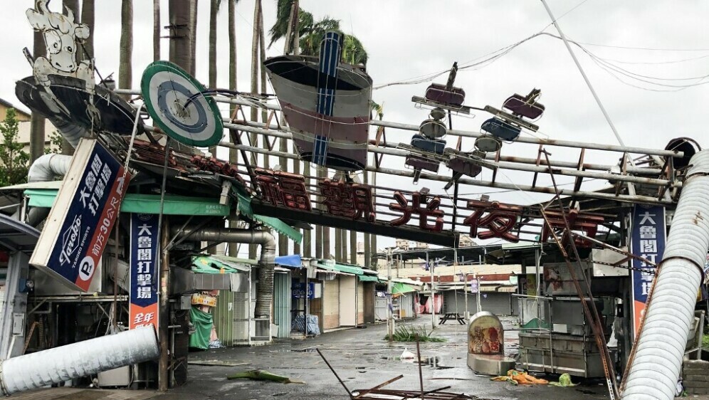 Tajfun pogodio Tajvan