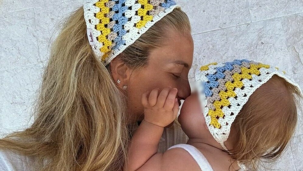 Izabel Kovačić s kćericom