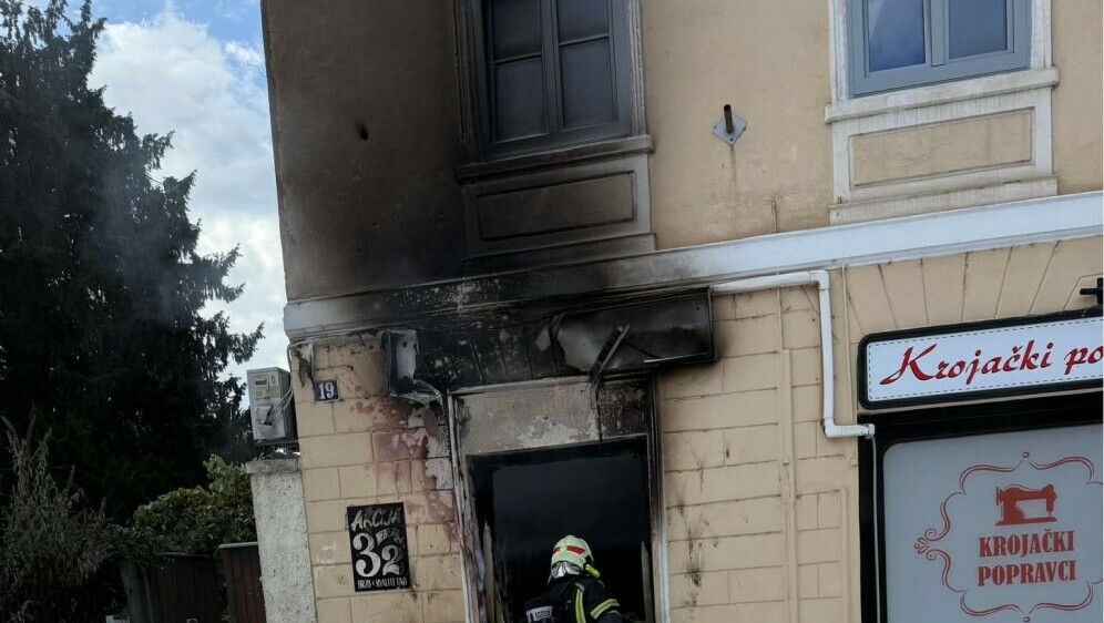 Eksplozija i požar u Samoboru