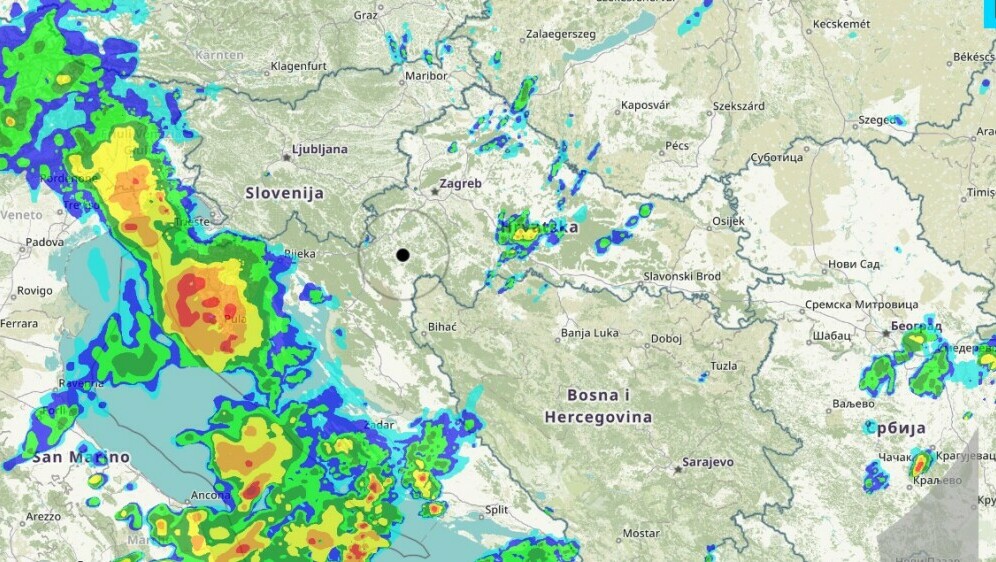 Prognoza: Upaljen meteoalarm