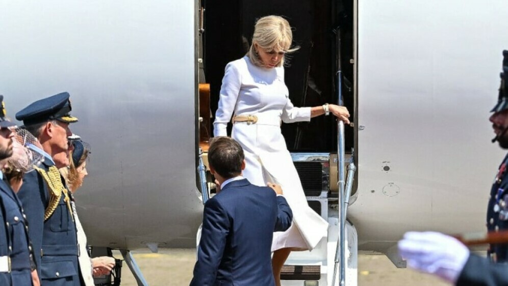 Emmanuel Macron sa suprugom Brigitte
