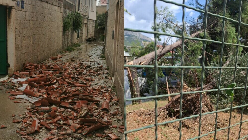 Nevrijeme pogodilo mjesto Vranjic - 6