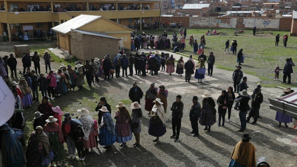 Izbori u Boliviji - arhivska fotografija