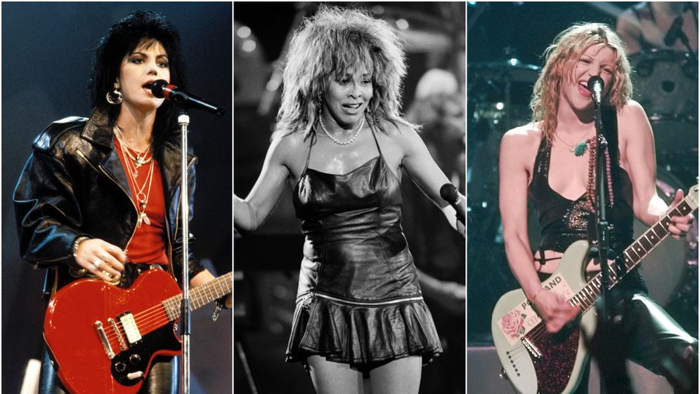 Joan Jett, Tina Turner i Courtney Love