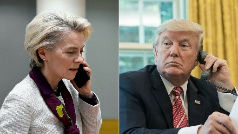Ursula von der Leyen, Donald Trump