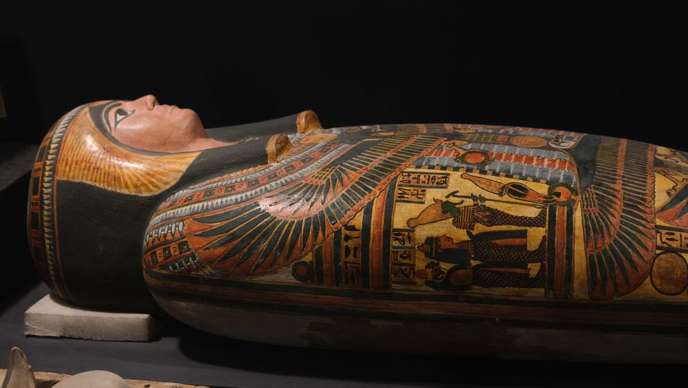 Egipatski sarkofag, ilustracija